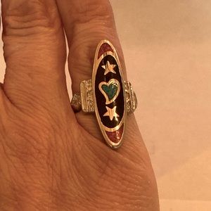 Size 4.5 Sterling silver ring